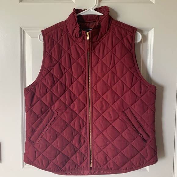 J Crew Mercantile quilted puffer vest - Picture 1 of 4